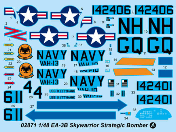 Американский бомбардировщик Douglas EA-3B Skywarrior — изображение 2