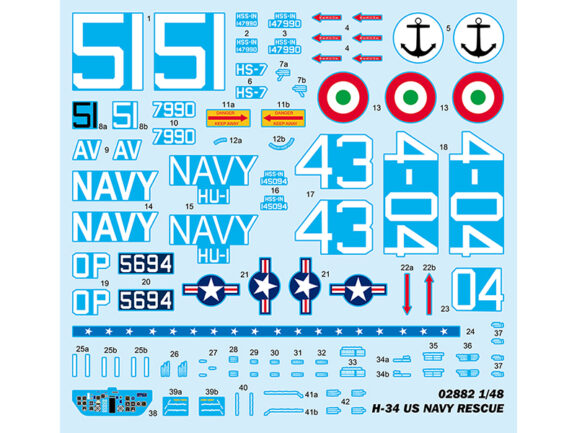 Американский военно-спасательный вертолет Sikorsky H-34 Navy Rescue — изображение 2