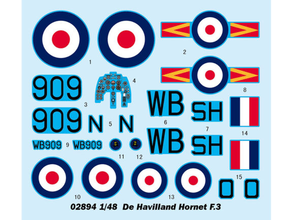 Британский многоцелевой истребитель De Havilland Hornet F.3 — изображение 2