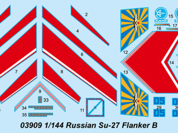 Советский истребитель завоевания превосходства в воздухе Су-27 (Flanker B) (1:144) — изображение 2
