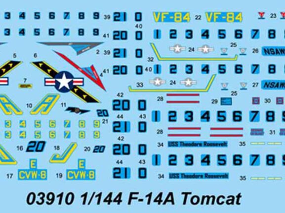 Истребитель F-14A Tomcat (1:144) — изображение 2