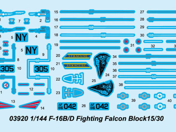 Американский истребитель Lockheed Martin F-16B/D Fighting Falcon Block15/30 — изображение 2