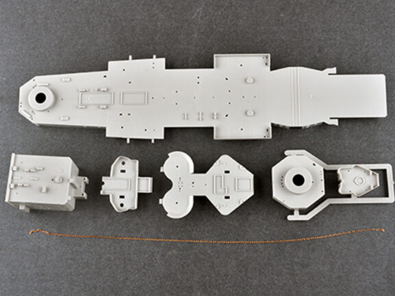 Британский тяжелый крейсер HMS Cornwall (Корнуолл) (1:350) — изображение 4
