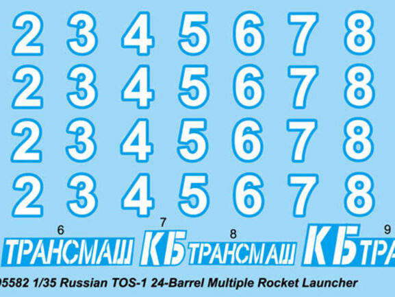 Тяжелая огнеметная система ТОС-1А "Солнцепек" (Trumpeter) — изображение 2
