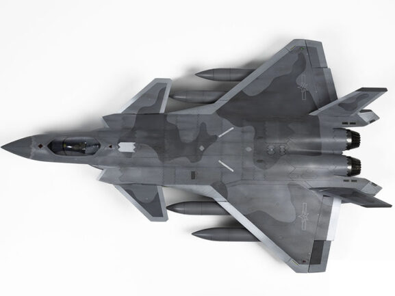 Китайский истребитель Chengdu J-20 (Mighty Dragon) (1:48) — изображение 12