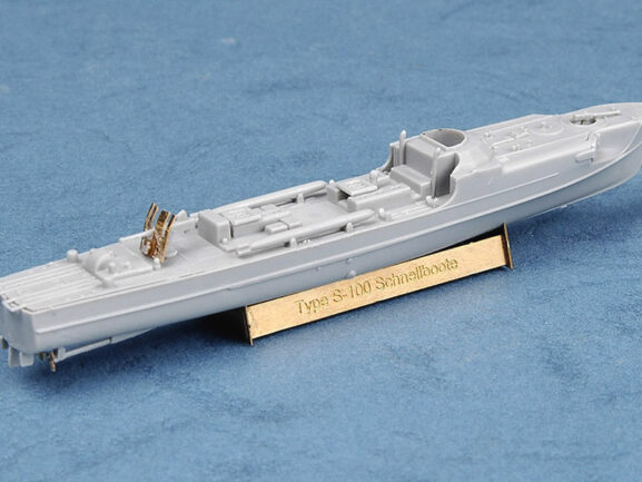 Немецкий торпедный катер Schnellboot Typ S-100 (1:350) — изображение 4