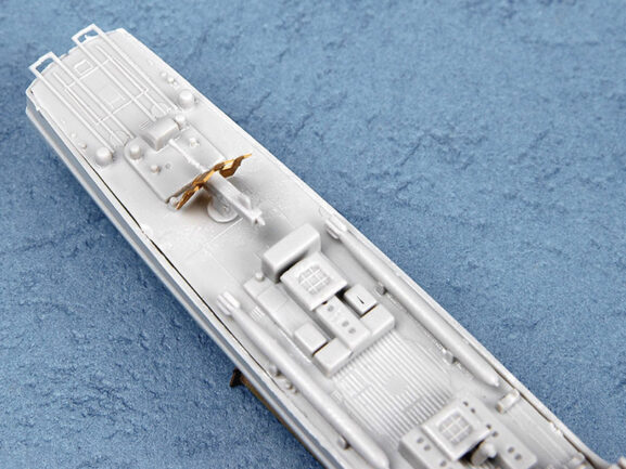 Немецкий торпедный катер Schnellboot Typ S-100 (1:350) — изображение 6