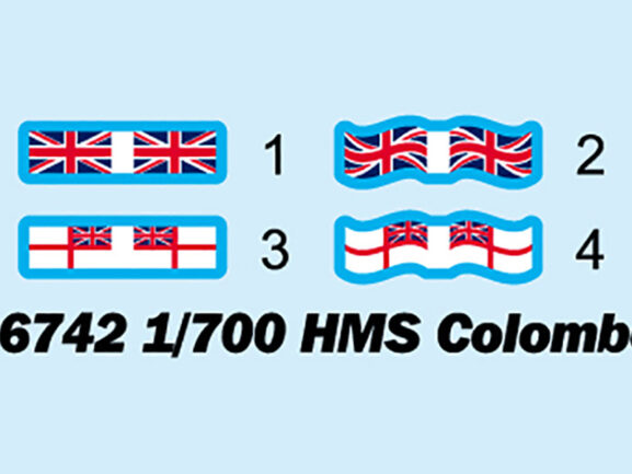 Британский легкий крейсер HMS Colombo (Коломбо) (1:700) — изображение 2