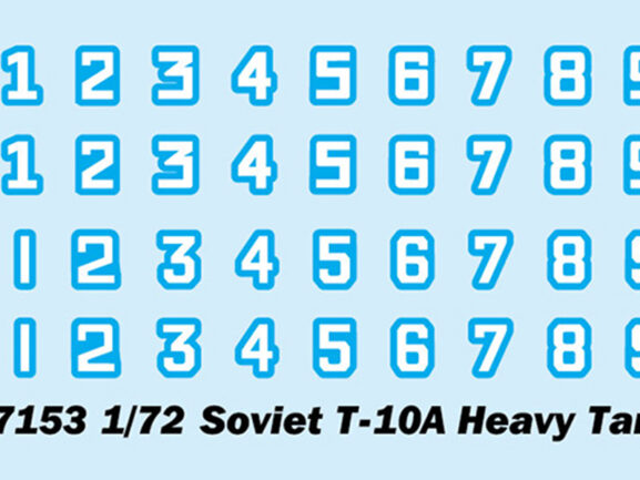 Советский тяжелый танк Т-10А (1:72) — изображение 2