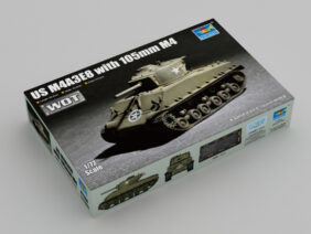 Американский средний танк M4A3E8 Sherman (Шерман) с пушкой 105мм M4