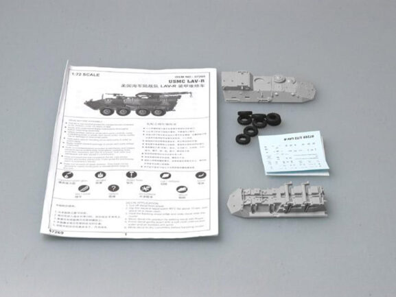 Канадская ремонтно-восстановительная машина LAV-R (1:72) — изображение 3