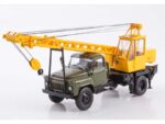 Автокран КС-1562Б (ГАЗ-53) хаки/желтый