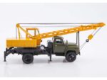 Автокран КС-1562Б (ГАЗ-53) хаки/желтый — изображение 5