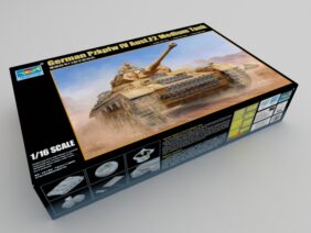 Немецкий средний танк Pz.Kpfw.IV Ausf.F2 (T-IV) (Trumpeter)