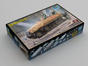 Немецкий бронетранспортер Sd.Kfz. 251 AusF.D Hanomag (Trumpeter)