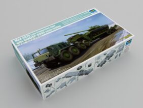 Седельный тягач МАЗ-537Г с полуприцепом ЧМЗАП-9990 (поздний)