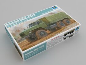 Российский армейский грузовик Урал 4320 (Trumpeter)