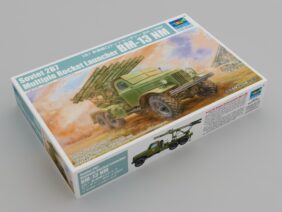 Гвардейский реактивный миномет БМ-13 "Катюша" (ЗИЛ-157) (Trumpeter)