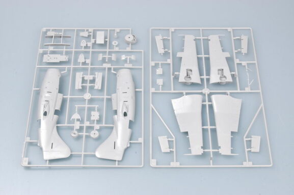 Британский палубный противолодочный самолет Fairey Gannet AS.1/4 (Trumpeter) — изображение 3