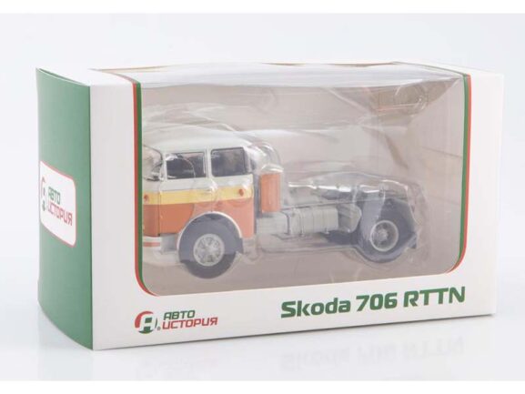 Седельный тягач Skoda-706 RTTN коричневый/желтый — изображение 6