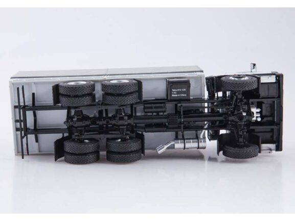 Грузовик Tatra-815V26 бортовой с тентом (серый) — изображение 5