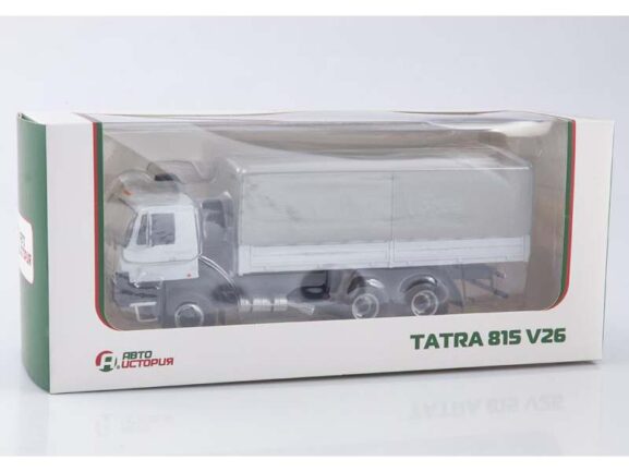 Грузовик Tatra-815V26 бортовой с тентом (серый) — изображение 6