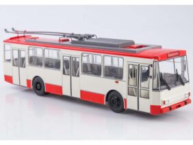 Троллейбус Skoda-14TR (красно-белый)