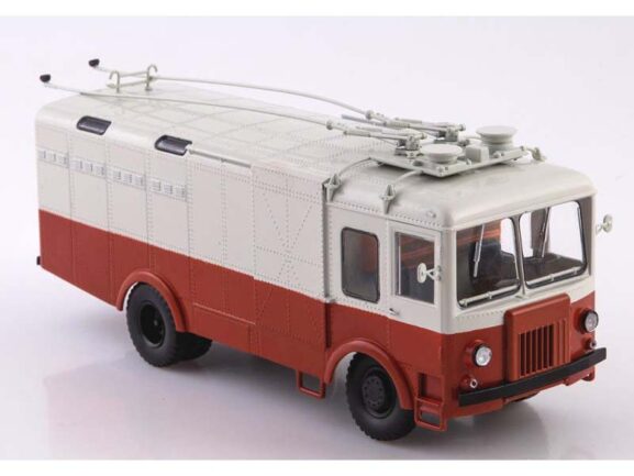 Грузовой троллейбус ТГ-3 (бело-красный) — изображение 3