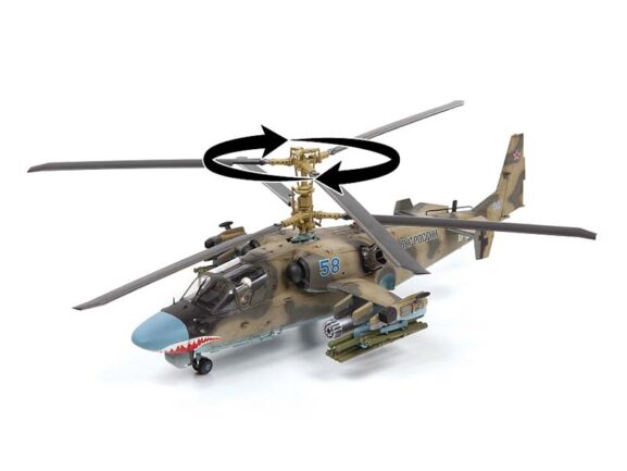 Российский боевой вертолет Ка-52 "Аллигатор" (1:48) — изображение 3
