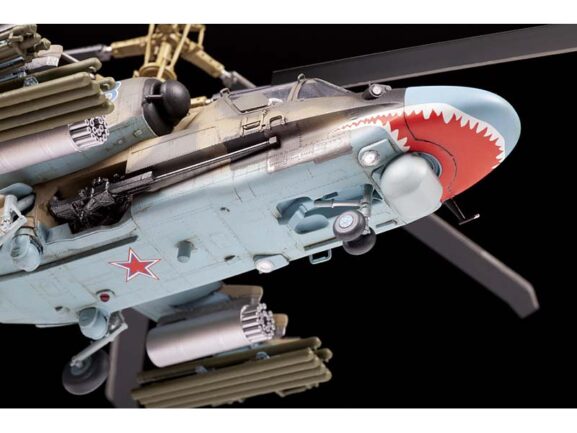 Российский боевой вертолет Ка-52 "Аллигатор" (1:48) — изображение 4