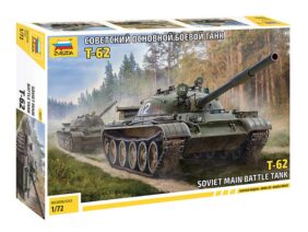 Советский средний танк Т-62 (1:72) (Звезда)
