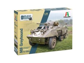 Американский бронеавтомобиль M8 Greyhound (Italeri)