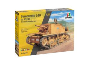 Итальянская самоходная артиллерийская установка Semovente L40 da 47/32