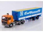 Седельный тягач Volvo F12 с полуприцепом Fruehauf Savoyarde (Совтрансавто)