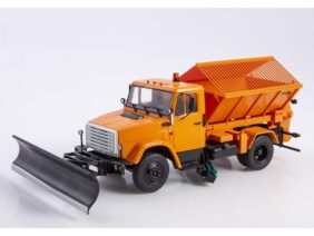 Пескоразбрасыватель КО-829А (ЗИЛ-4333) оранжевый