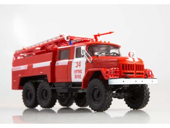Пожарный автомобиль АЦ-40 (ЗИЛ-131)-137 (Легендарные грузовики СССР №1) — изображение 3