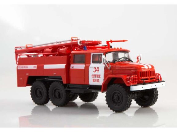 Пожарный автомобиль АЦ-40 (ЗИЛ-131)-137 (Легендарные грузовики СССР №1) — изображение 2
