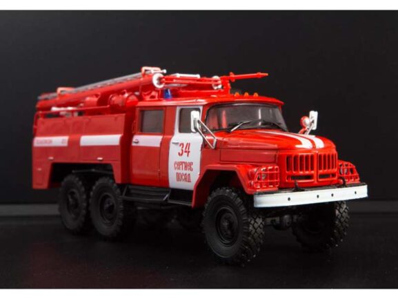 Пожарный автомобиль АЦ-40 (ЗИЛ-131)-137 (Легендарные грузовики СССР №1) — изображение 4