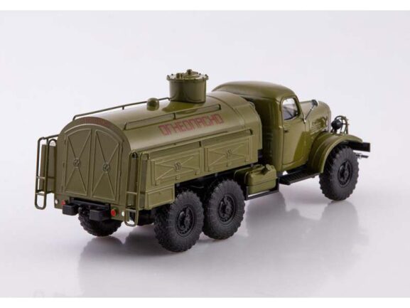 Топливозаправщик (бензовоз) АТЗ-3 (ЗИЛ-157К) (Легендарные грузовики СССР №98) — изображение 2