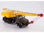 Автокран КС-4561 (КРАЗ-250) (хаки/желтый) — изображение 3