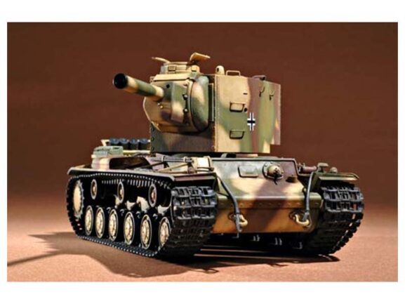 Немецкий тяжелый танк Pz.Kpfw KV-2 754(r) (трофейный КВ-2) (1:35) — изображение 9