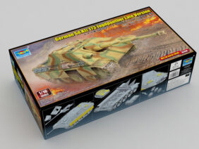 Немецкий тяжелый истребитель танков САУ Sd.Kfz.173 Jagdpanther (Ягдпантера) (поздняя версия) (1:16)