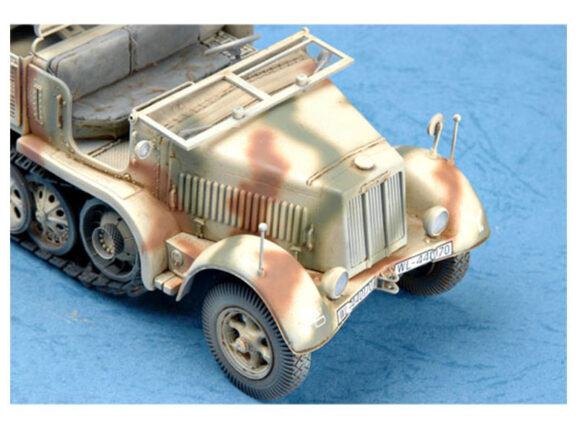 Немецкий полугусеничный тягач Sd.Kfz.7/2 с зенитной пушкой FlaK 37 (ранний) — изображение 10