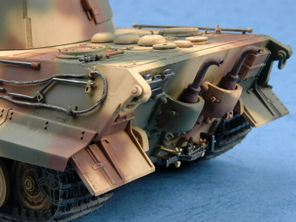 Немецкая зенитная самоходная установка САУ E-50 Flakpanzer (1:35) — изображение 13