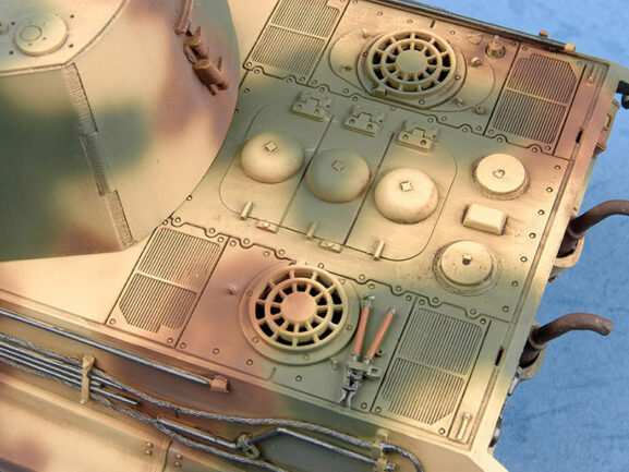 Немецкая зенитная самоходная установка САУ E-50 Flakpanzer (1:35) — изображение 8