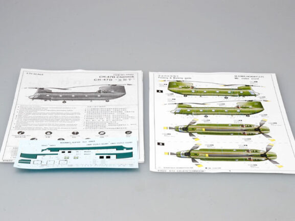 Американский ударный вертолет CH-47D Chinook (1:72) — изображение 2