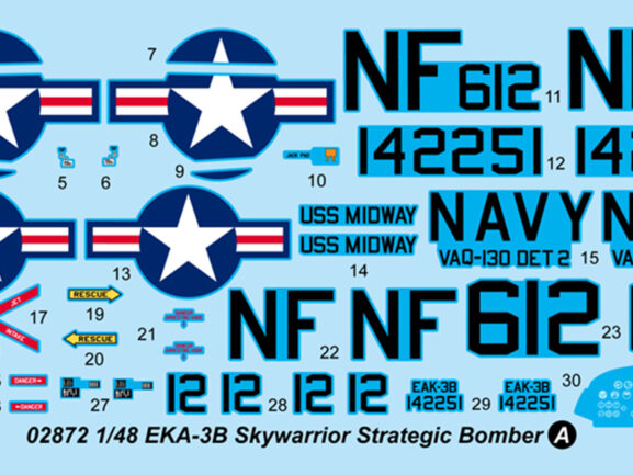 Американский бомбардировщик Douglas EKA-3B Skywarrior — изображение 2