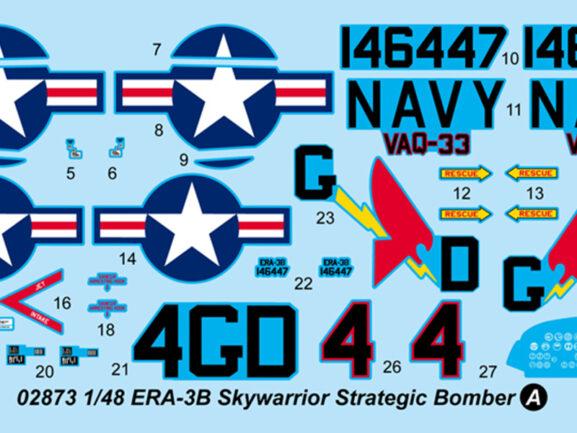 Американский бомбардировщик Douglas ERA-3B Skywarrior — изображение 2