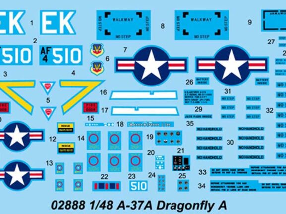 Американский легкий штурмовик Cessna A-37A Dragonfly — изображение 2