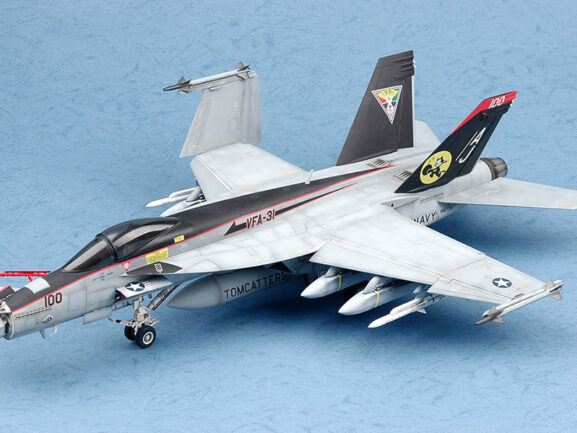 Американский палубный истребитель-бомбардировщик F/A-18E Super Hornet (Trumpeter) — изображение 19